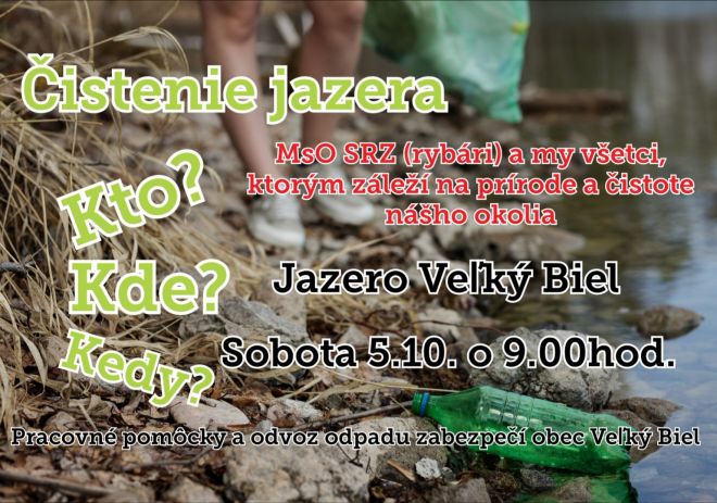 Čistenie jazera