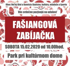 Fašiangová zabíjačka 1