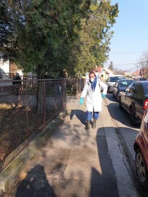 Dezinfekcia okolia pošty